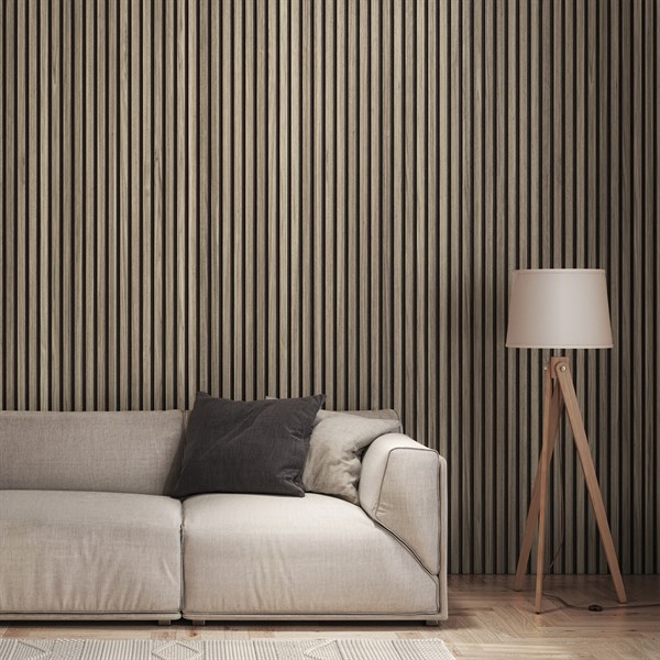 Walnut Acoustic Slat Wall Panel